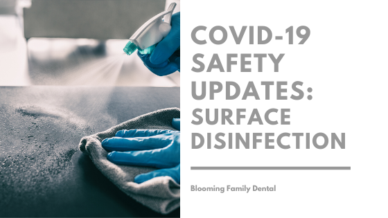 COVID-19 Safety Update: Surface Disinfection